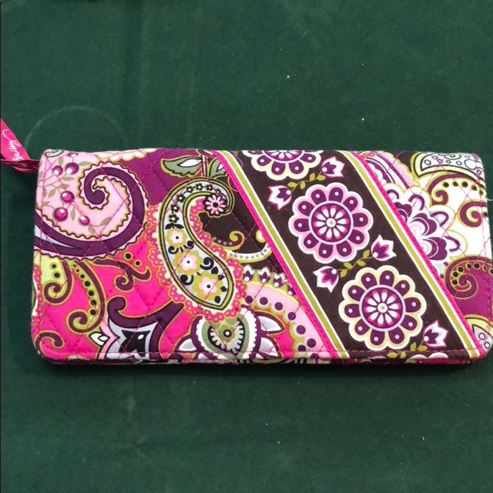 Vera Bradley travel wallet